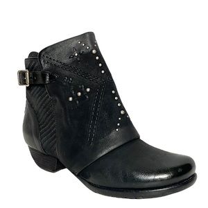 Miz Mooz Leather Studded Ankle Boots - Mills